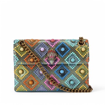 KURT GEIGER - Bolso multicolor con piedras