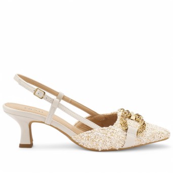 FRAU - Slingback con piedras