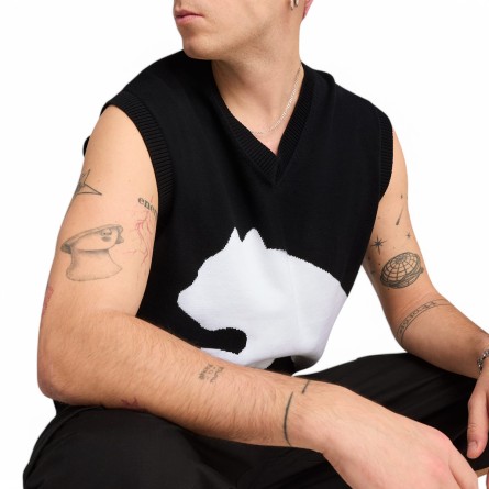 PUMA - Gilet tricoté Future Puma Archive