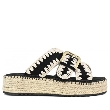 MOU - Sandale Daim Jute