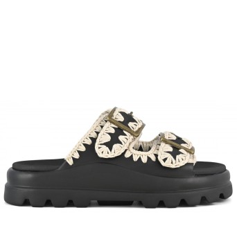 MOU - Sandal in Eva mit doppelter Schnalle