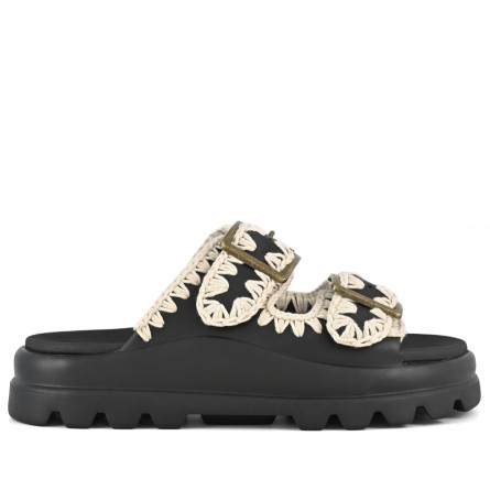 MOU - Sandal in Eva with double buckle