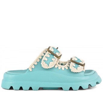 MOU - Sandal in Eva with double buckle
