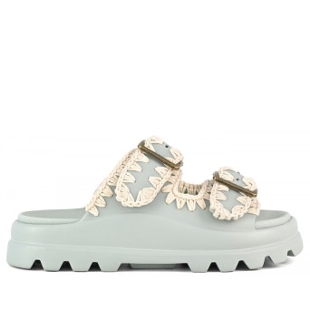 MOU - Sandal in Eva with double buckle
