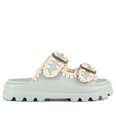 MOU - Sandal in Eva with double buckle