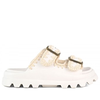 MOU - Sandal in Eva with double buckle