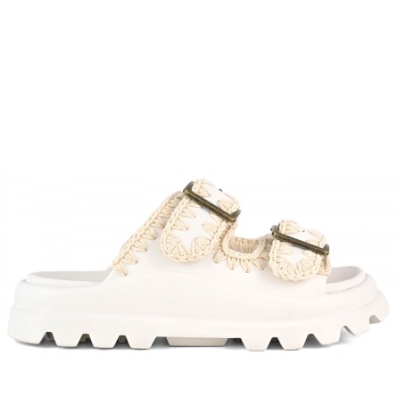 MOU - Sandal in Eva with double buckle