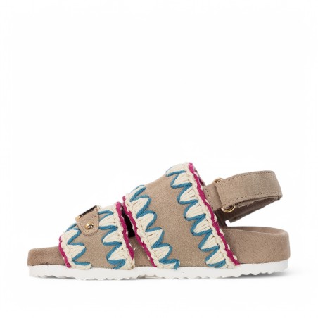 MOU - Lienzo reciclado Bio Sandalia Kid