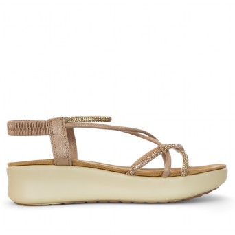 EXÉ - Sandal mit Glitzer
