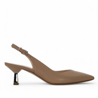 G.P. BOLOGNA - Escarpin à talon doré