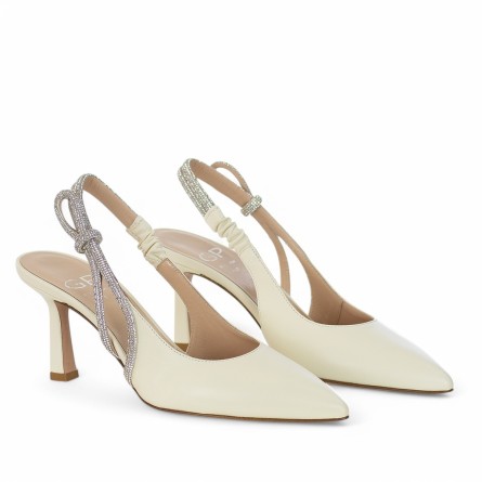 G.P. BOLOGNA - Slingback with glitter