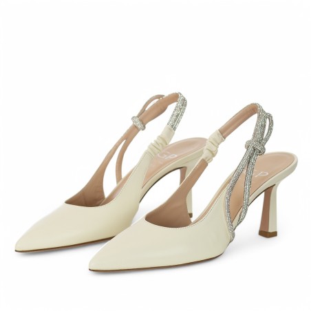 G.P. BOLOGNA - Slingback mit Glitzer