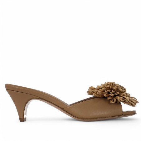 G.P. BOLOGNA - Sandal mit Blume