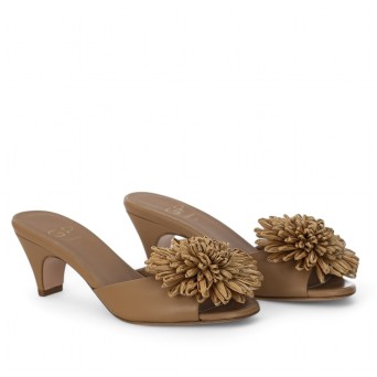 G.P. BOLOGNA - Sandal mit Blume 2