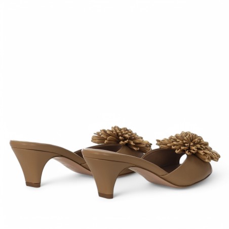 G.P. BOLOGNA - Sandal mit Blume