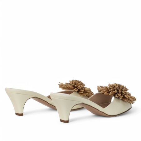 G.P. BOLOGNA - Sandal mit Blume