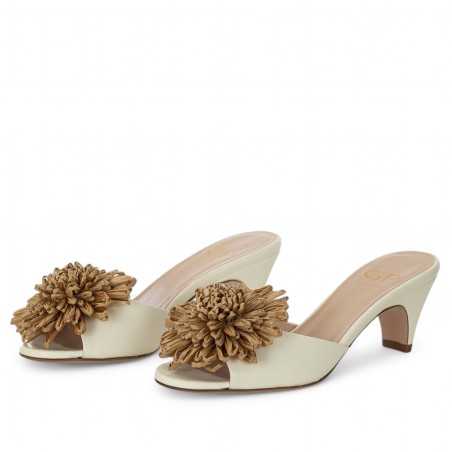 G.P. BOLOGNA - Sandal with flower