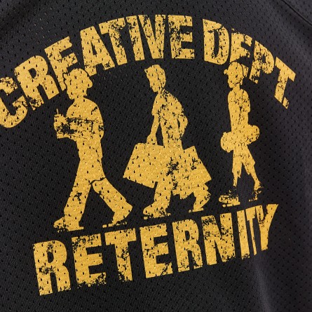 RETERNITY - Camiseta Creative Dept Logo Mesh RETERNITY - Camiseta Creative Dept Logo Mesh