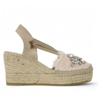 VIDORRETA - Espadrillas con zeppa Valencia