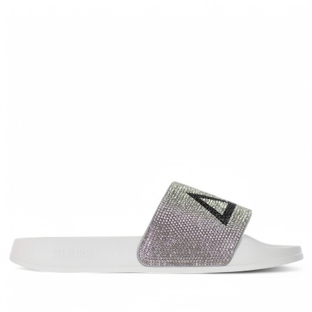 SUN68 - Chausson avec logo en strass
