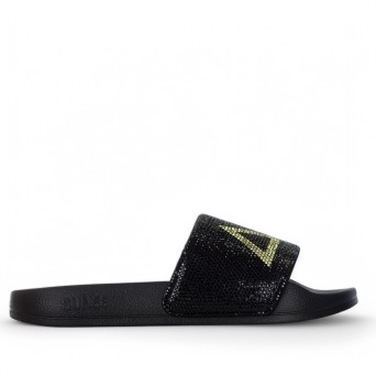 SUN68 - Chausson avec logo en strass