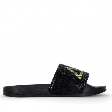 SUN68 - Chausson avec logo en strass