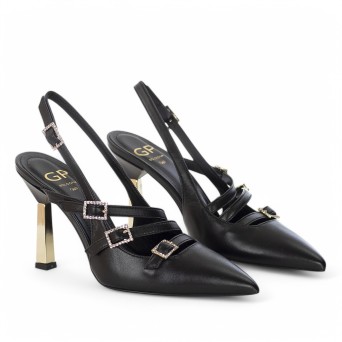 G.P. BOLOGNA - Slingback mit Steinen 2