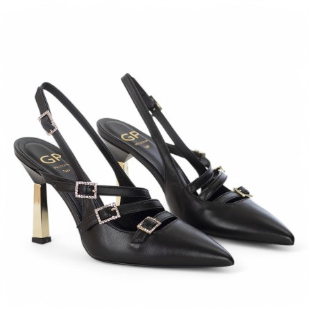 G.P. BOLOGNA - Slingback con pietre