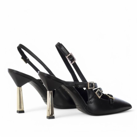 G.P. BOLOGNA - Slingback con piedras