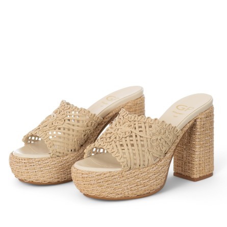 G.P. BOLOGNA - Sandalo con platform