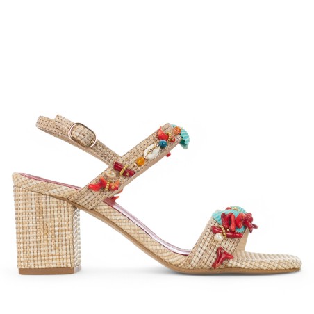 EXÉ - Sandalo con decorazioni