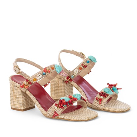 EXÉ - Sandalo con decorazioni