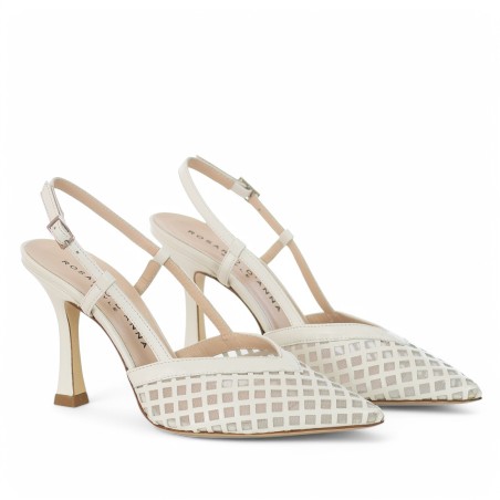 ROSARIO D'ANNA - Slingback aus Leder