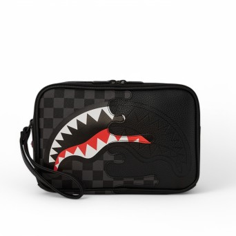 SPRAYGROUND - Estuche de belleza Tiburón inacabado