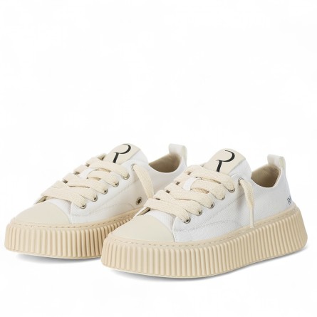 RHUN - Sneakers 2020 Treble White Canvas RHUN - Sneakers 2020 Treble White Canvas