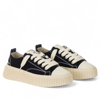 RHUN - Sneakers 2020 Treble Black Canvas 2