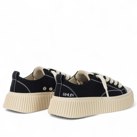 RHUN - Sneakers 2020 Treble Black Canvas RHUN - Sneakers 2020 Treble Black Canvas