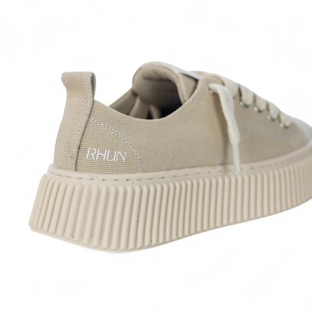 RHUN - 2020 Sneakers Treble Beige Canvas RHUN - 2020 Sneakers Treble Beige Canvas