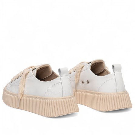 RHUN - Sneakers 2020 Piel Blanco