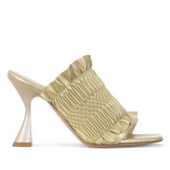 G.P. BOLOGNA - Sandal with wrinkled band