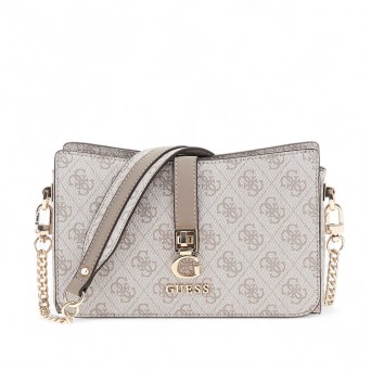 GUESS - Borsa a spalla Zamira 4G Logo
