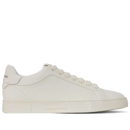 EMPORIO ARMANI - Sneakers in pelle soft