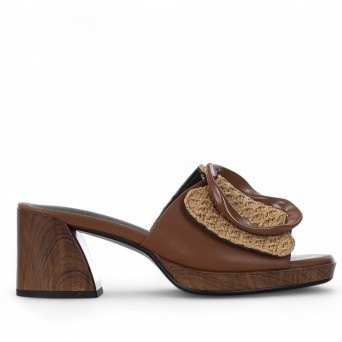 NOA HARMON - Sandal in raffia
