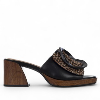 NOA HARMON - Sandal in raffia