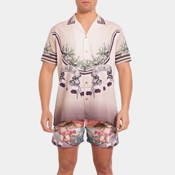 MOVE - Camisa bolera estampada ANGEL