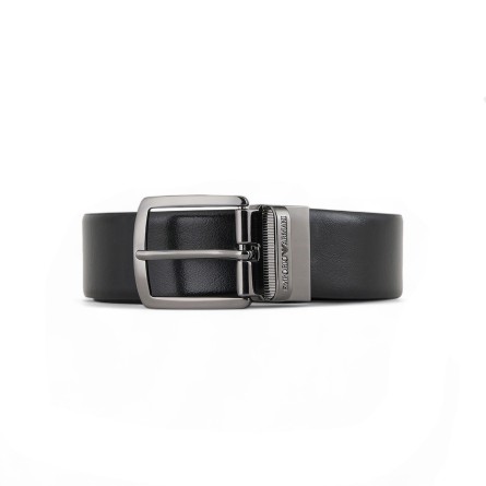 EMPORIO ARMANI - Reversible Leather Belt