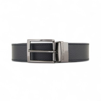 EMPORIO ARMANI - Ceinture en cuir réversible
