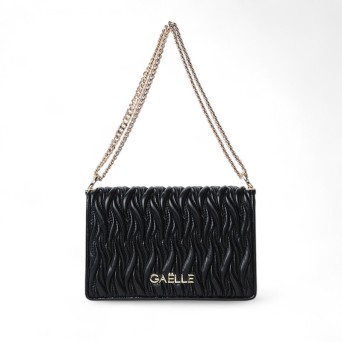 GAELLE PARIS - Borsa a tracolla matelassé con logo