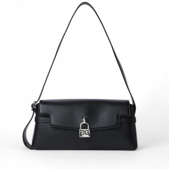 GAELLE PARIS - Shoulder bag with logoed padlock