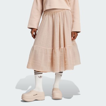 ADIDAS ORIGINALS - Maxifalda de tul con cinturilla